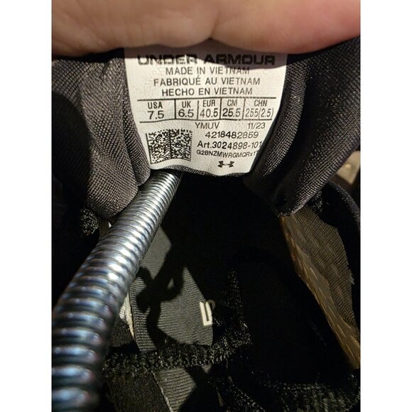 Under Armour HOVR Sonic 5 Beige Men size 7.5 Shoes 3024898-101 - Picture 7 of 7